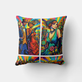 Art Deco Jazz Cushion