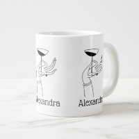 Art Deco Lady’s Hand Holding Champagne Glass