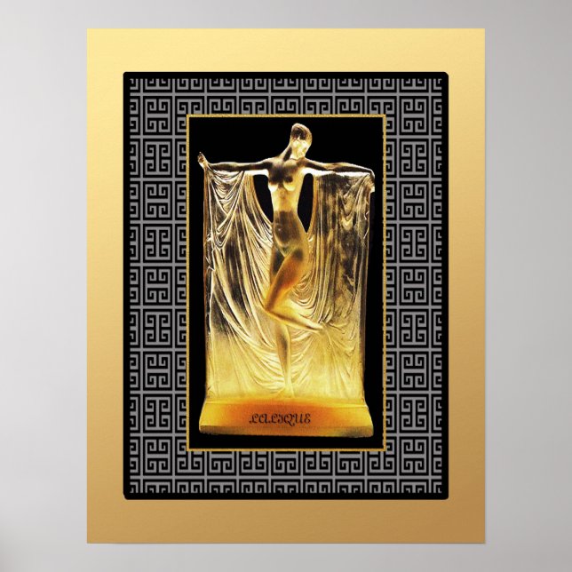 Art Deco Lalique Poster (Front)
