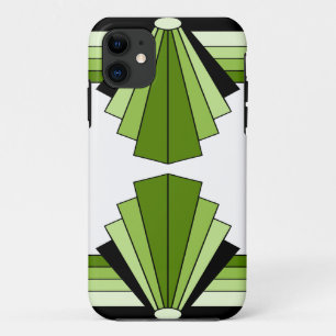Art Deco Layers in Limes Case-Mate iPhone Case