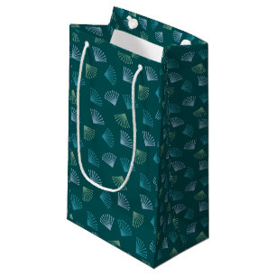 Art Deco Leaves Small Gift Bag