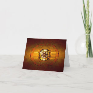 Art Deco Lighting Notecard