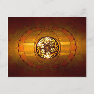 Art Deco Lighting Postcard