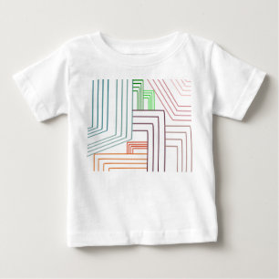 Art Deco Lines Baby T-Shirt