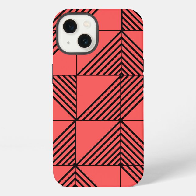 Art Deco Lines  iPhone Case (Back)