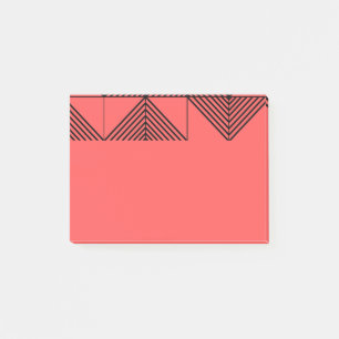Art Deco Lines Post-it Notes