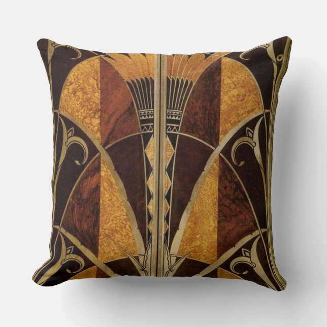 ART DECO MARQUETRY 7 CUSHION (Front)
