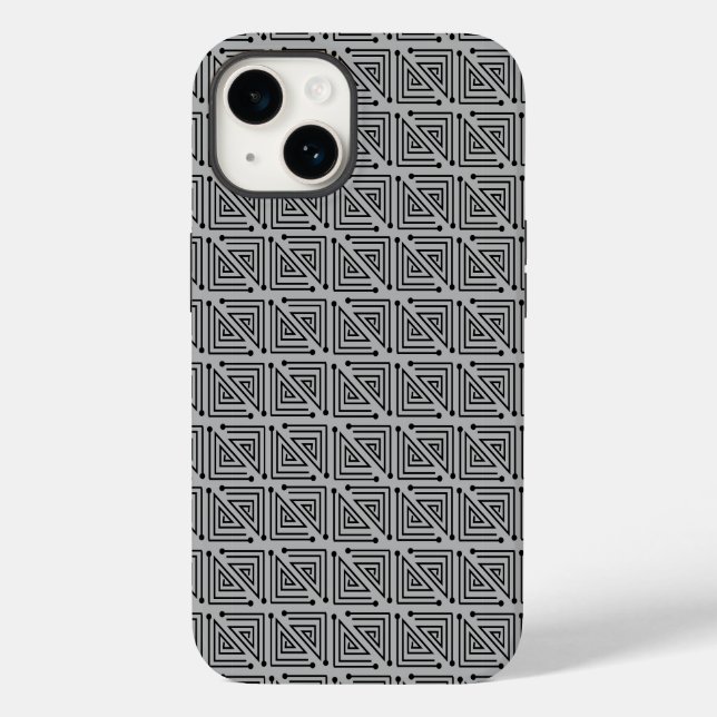 Art Deco Mazes Case-Mate iPhone Case (Back)