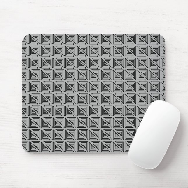 Art Deco Mazes Mouse Pad (With Mouse)