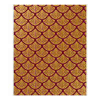 Art Deco Mermaid Scales - Magenta