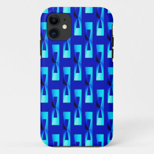 Art Deco Metallic Geometric - Cobalt Blue Case-Mate iPhone Case