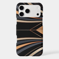 Art Deco Metallic Geometric Elegance