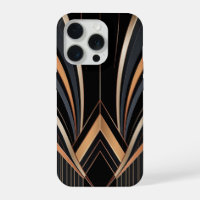 Art Deco Metallic Geometric Elegance