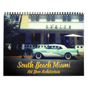 art deco miami 2026 calendar