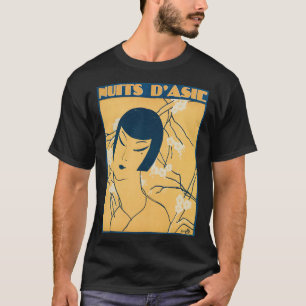 Art Deco Minimalist Woman T-Shirt