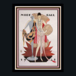 Art Deco Mode Ball 1928 12 x 16 Wall Art<br><div class="desc">Mode Ball Art Deco Print-12 x 16</div>