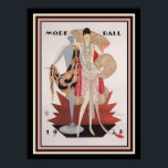 Art Deco Mode Ball 1928 12 x 16 Wall Art<br><div class="desc">Mode Ball Art Deco Print-12 x 16</div>