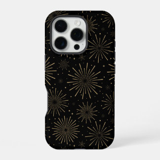 Art deco new year's eve firework phone case