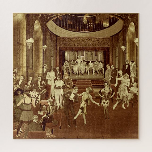 Art Deco Night Club Jigsaw Puzzle (Vertical)