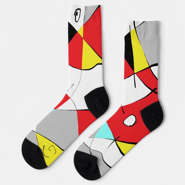 Art Deco No.2 Socks (Left)
