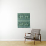 Art Deco Nouveau Dog Nature Animal Pattern Tapestry<br><div class="desc">Art Nouveau - animals - This swirling rich blue art nouveau dog botanical pattern is an antique pattern based on mid-1800s designer's William Burges wallpaper frieze.</div>