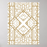 Art deco,nouveau,gold,white,elegant,chic,pattern,t