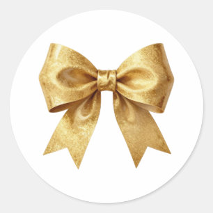 Art Deco Opulence Geometric Patterns Classic Round Sticker