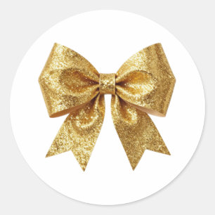 Art Deco Opulence Geometric Patterns Classic Round Sticker