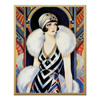 Art Deco Opulence Poster