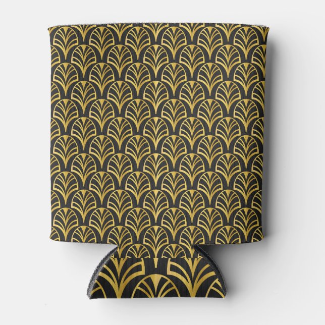 Art Deco: Oriental Luxury Pattern. Can Cooler (Front)