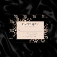 Art Deco Ornamental | Black Copper Nouveau