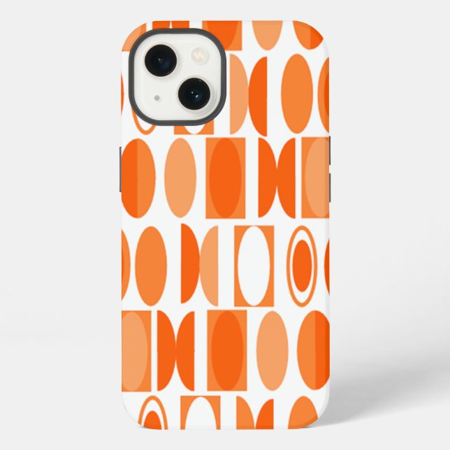 Art Deco Ovals  iPhone Case (Back)