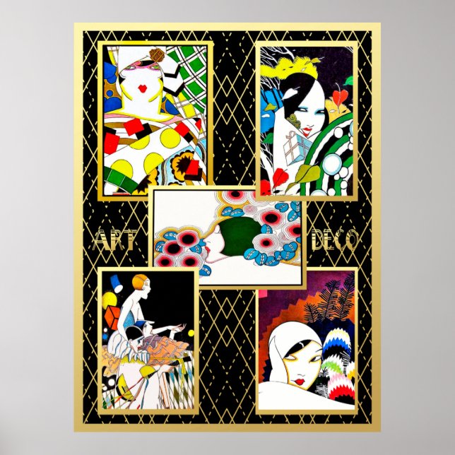 Art Deco Para Todos Ladies. Poster (Front)
