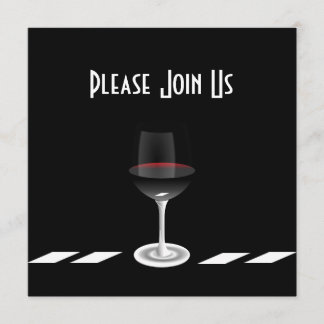Art Deco Party Invitation Please Join Us Custom