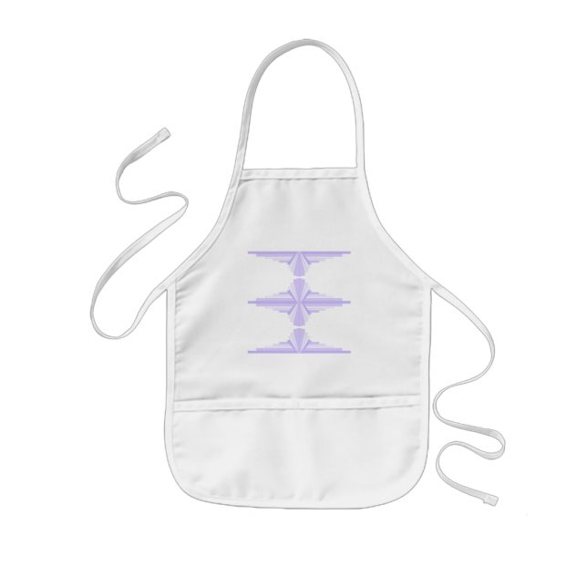 Art Deco Pattern in Lilac Standard Apron (Front)