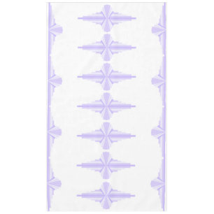 Art Deco Pattern in Lilac Tablecloth