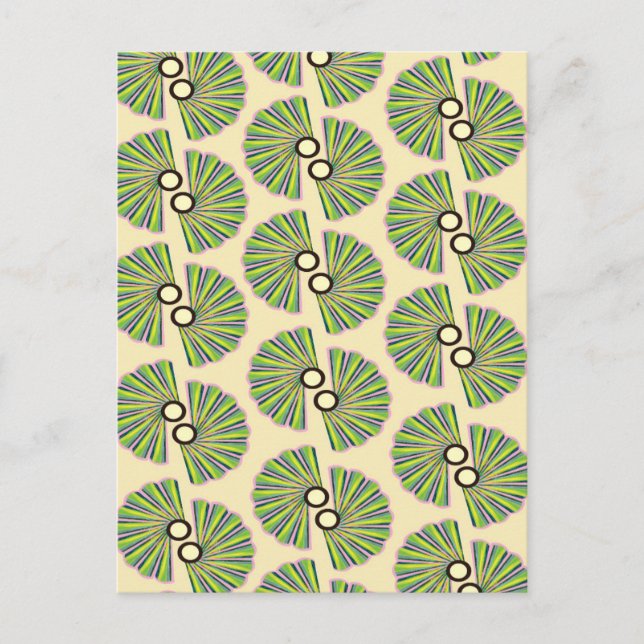 Art Deco pattern Postcard (Front)