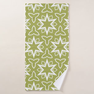 Art-deco pattern. Seamless. Arabesque. Vintage ill Bath Towel
