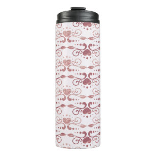 Art deco pattern. Vintage wallpaper. Japanese or c Thermal Tumbler