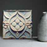 Art Deco Patterned Wall Decor Art Nouveau Ceramic  Tile<br><div class="desc">Welcome to CreaTile! Here you will find handmade tile designs that I have personally crafted and vintage ceramic and porcelain clay tiles, whether stained or natural. I love to design tile and ceramic products, hoping to give you a way to transform your home into something you enjoy visiting again and...</div>