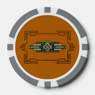 Art Deco ~ Poker chip set