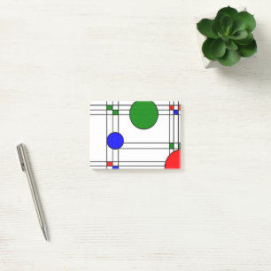 Art Deco Post-it Notes