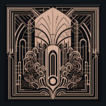 Art Deco Poster<br><div class="desc">See my store for more patterned items.</div>