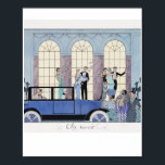 art deco  poster<br><div class="desc">Au Revoir (1920) fashion illustration in high resolution by George Barbier. Original from The Beinecke Rare Book & Manuscript Library
digitally enhanced for prints ideal for picture frames and posters</div>