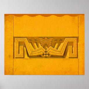 Art Deco-Print Poster