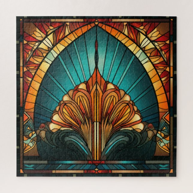 Art Deco Puzzle (Vertical)
