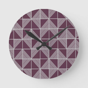 Art Deco Puzzle Round Clock
