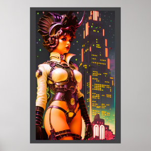 Art Deco Queen of 2025 Poster