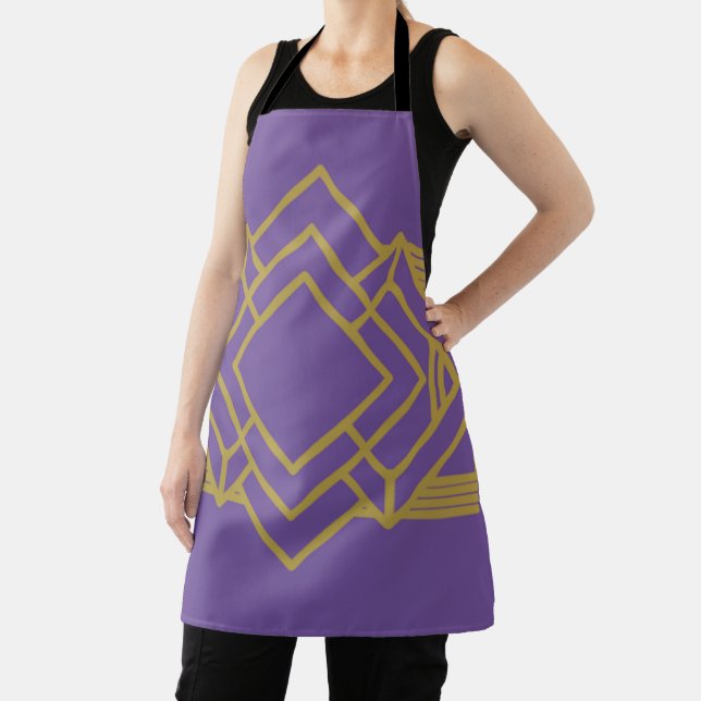 Art Deco Quilt Inspired  Apron (Insitu)