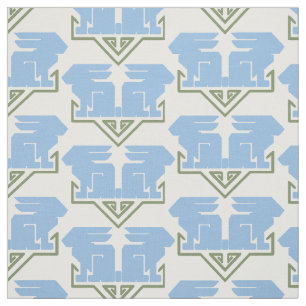 Art Deco Rabbits Fabric